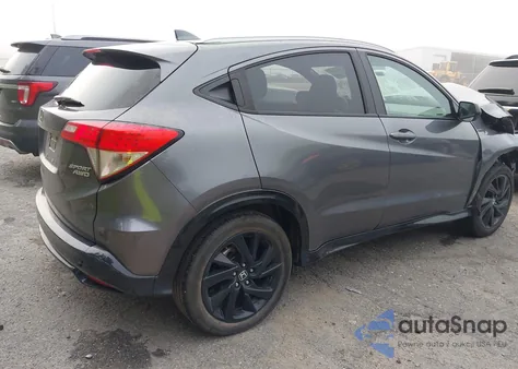 2022 Honda Hr-V Awd Sport from USA, damaged, VIN 3CZRU6H16NM711471